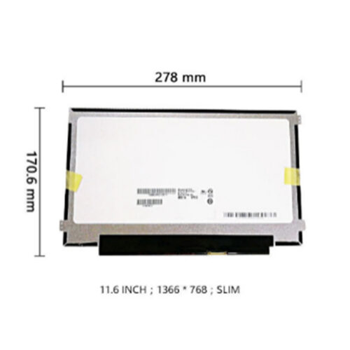 Ekran za laptop 11.6 LED Slim 1366x768 30pin B116XTN02.2