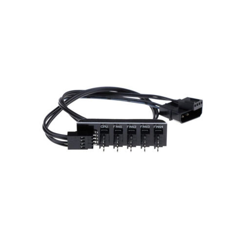 Molex Razdjelni Kabel (4-pin, 1 na 5, 40cm, crni)