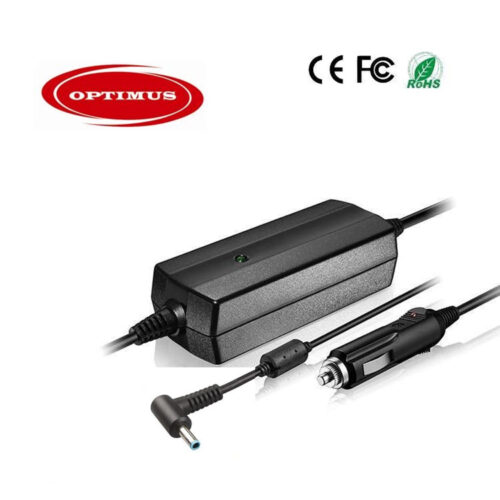 Optimus 90W auto punjač za laptop i tablete (19.5V/4.62A, 4.5x3.0mm)