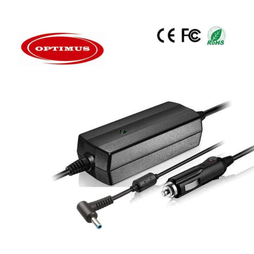Optimus 90W auto punjač za laptop i tablete (19.5V/4.62A, 4.5x3.0mm)