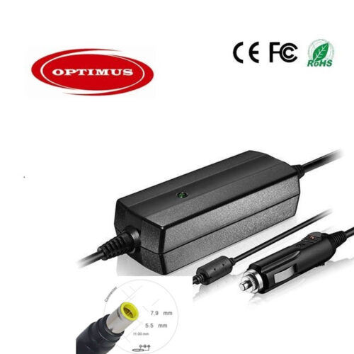 Optimus 90W auto punjač za laptop (19V/4.74A, 7.9x5.5mm)