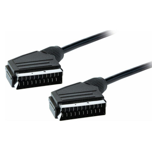 Optimus SCART kabel (1.5m, SCART Muški na Muški, crni)