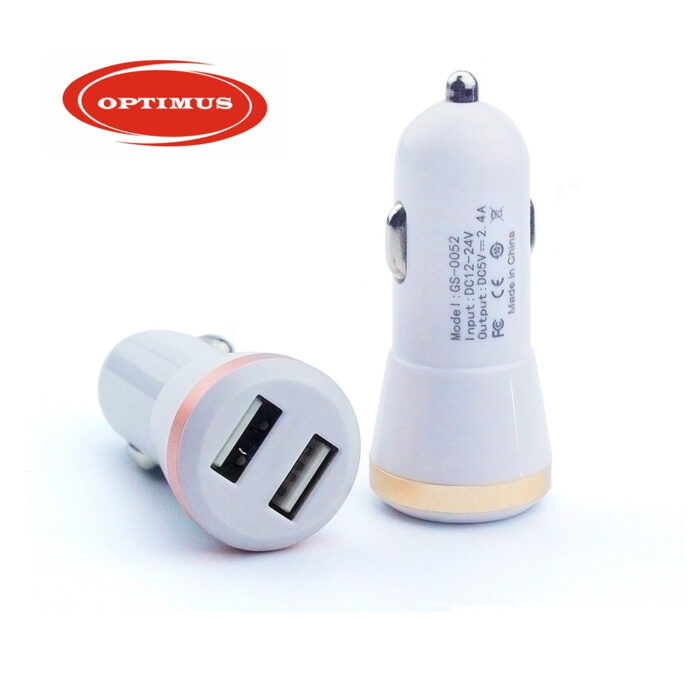 Optimus auto punjac 2x USB Samsung Apple 5W 12W