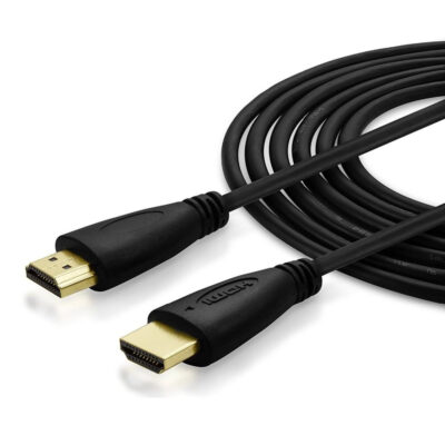 HDMI kabel (1.5m, HDMI Muški na Muški 2.0v, pleteni/metalno kućište, crni)