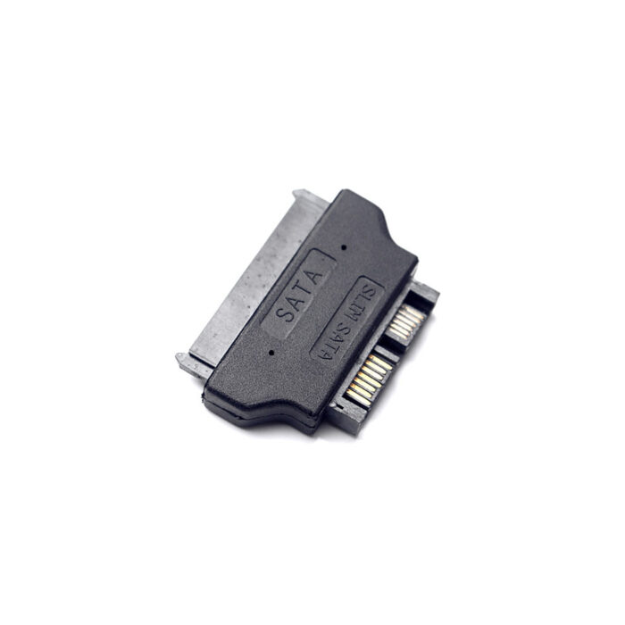Adapter slim sata 76 muski na sata 22 pin zenski crni