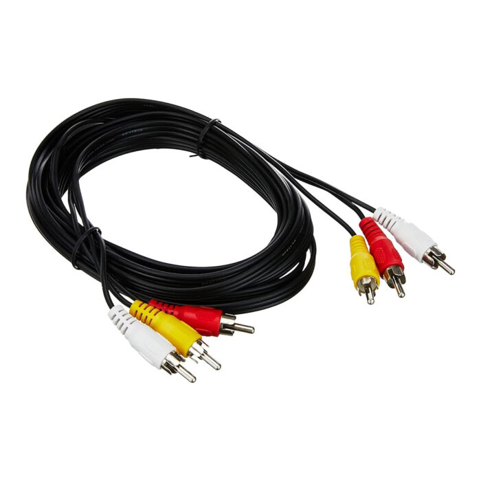 G bl audio i video kabel 3m 3x rca na 3x rca muski crni