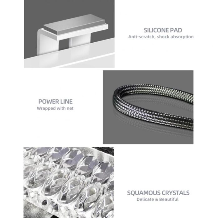 Nosac za graficku karticu argb coolmoon gt8 28cm bijeli crni