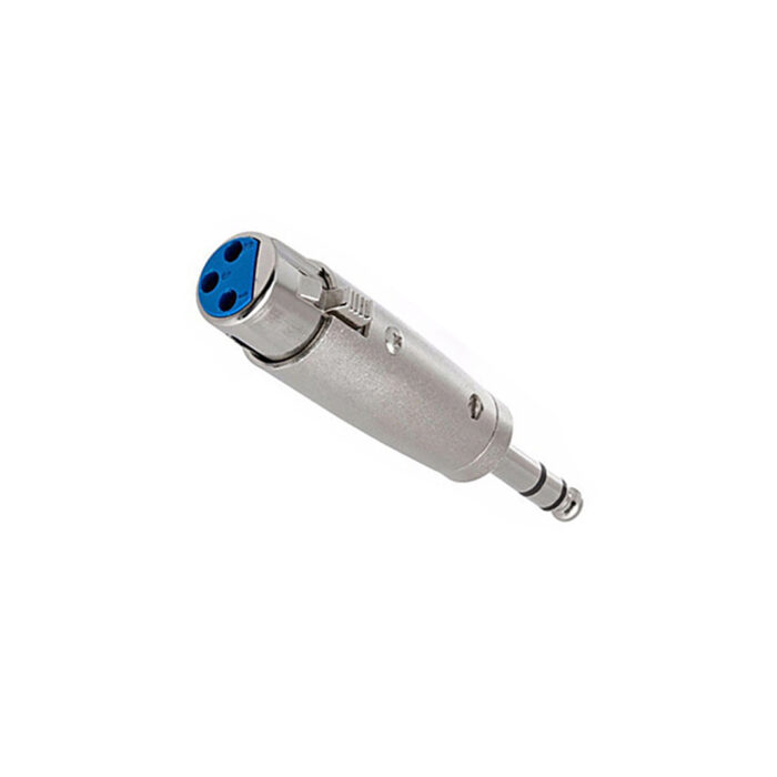 Optimus audio adapter 63mm muski na xlr zenski crni