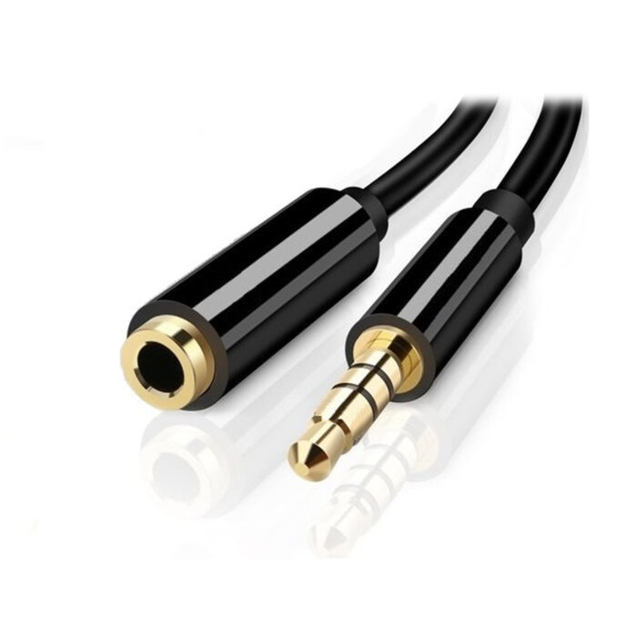 Optimus audio ekstenzioni kabel 5m 35mm muski na zenski crni
