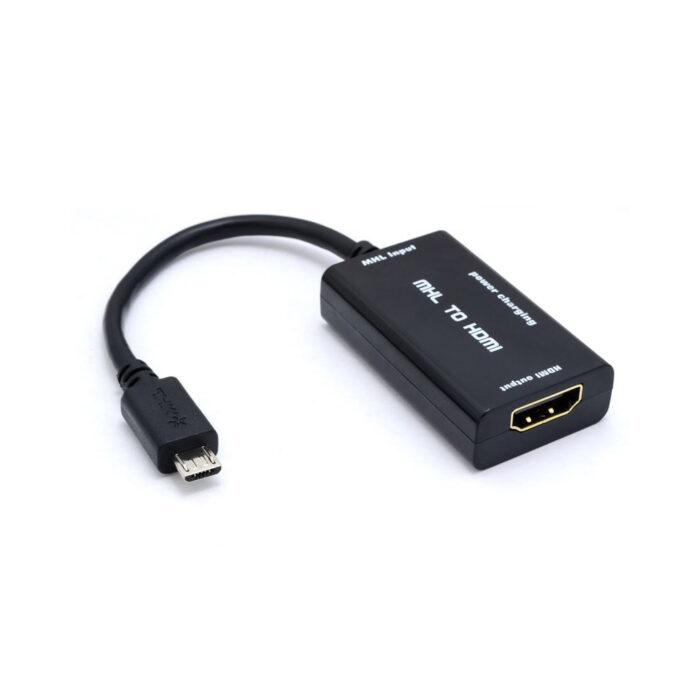 Optimus konverter adapter 015m micro usb na hdmi mhl crni