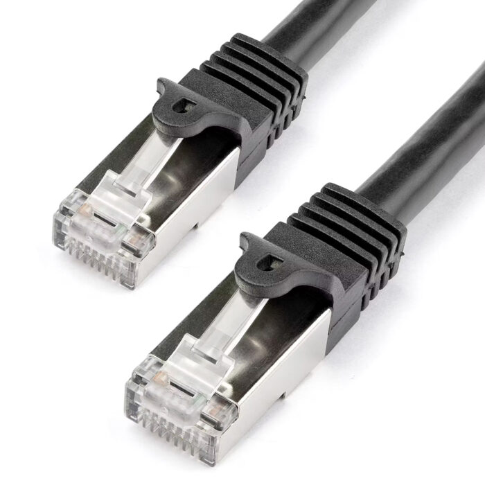 Optimus mrezni kabel 15m cat8 sftp rj45 crni