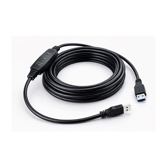 Optimus usb aktivni ekstenzioni kabel 25m usb 30 crni