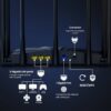 Tenda ac23 ac2100 dual band gigabit router 7 antena mu mimo