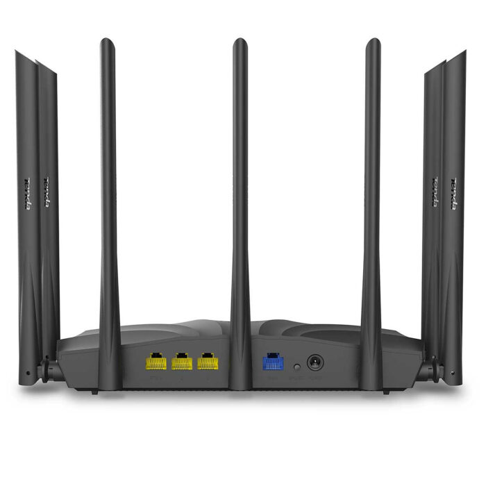 Tenda ac23 ac2100 dual band gigabit router 7 antena mu mimo