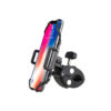 Univerzalni drzac mobitela bicikl motor h104 c100 360 crni