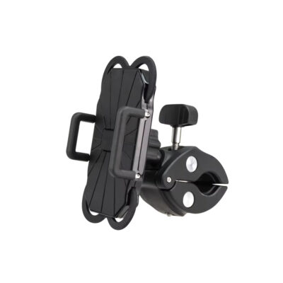 Univerzalni drzac mobitela bicikl motor h104 c100 360 crni