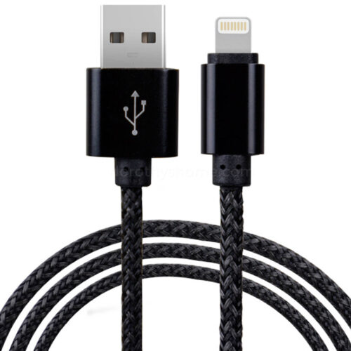 Usb data kabel lightning na usb a 2m crni