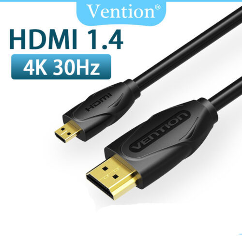 Vention hdmi na micro hdmi kabel 1 5m 1 4v crni