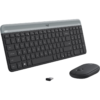 Logitech mk470 slim bezicna tipkovnica i mis komplet