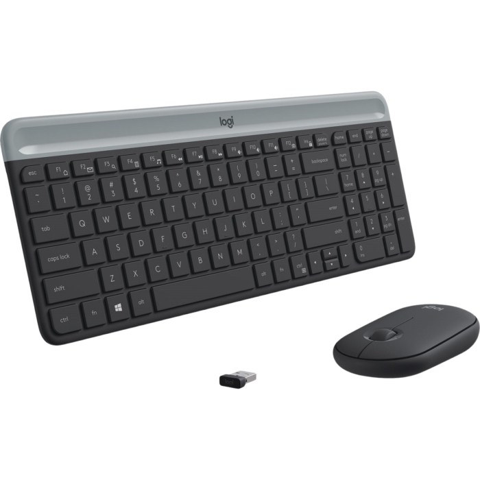 Logitech mk470 slim bezicna tipkovnica i mis komplet