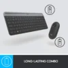 Logitech mk470 slim bezicna tipkovnica i mis komplet