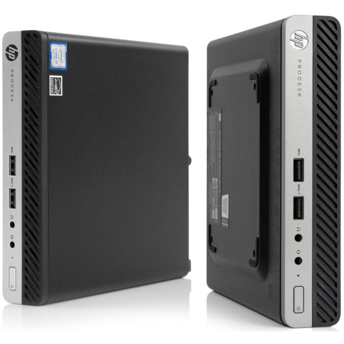 Hp prodesk 400 g4 mini i5 8500t 16gb ram 256gb ssd nvme windows 11 pro refurbished