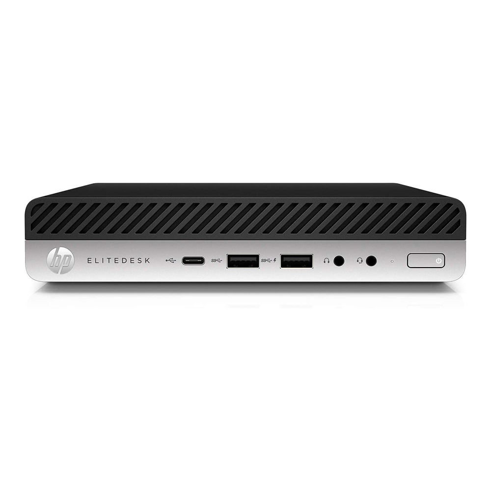HP EliteDesk 800 G4 Mini PC — Intel Core i5-8500T / 8 GB DDR4 / 256 GB SSD / Win 11 Pro
