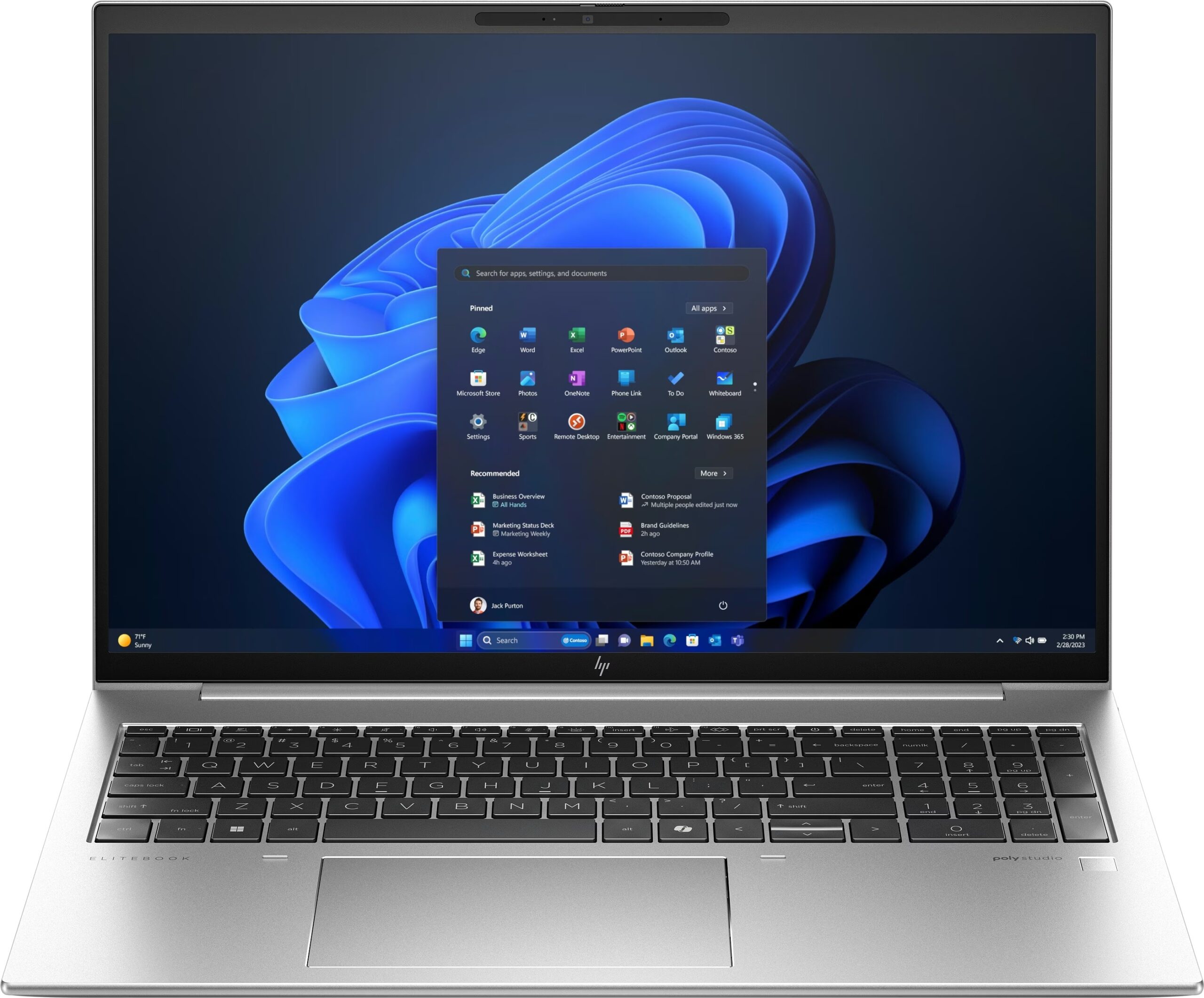 HP EliteBook 860 G11 — Intel Core U5-135U / 16 GB / 512 GB NVMe SSD / 16" WUXGA / Win 11 Pro